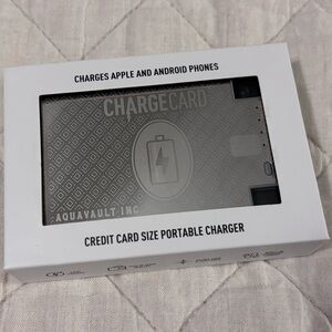 Aquavault ChargeCard® - World's Thinnest Portable Charger